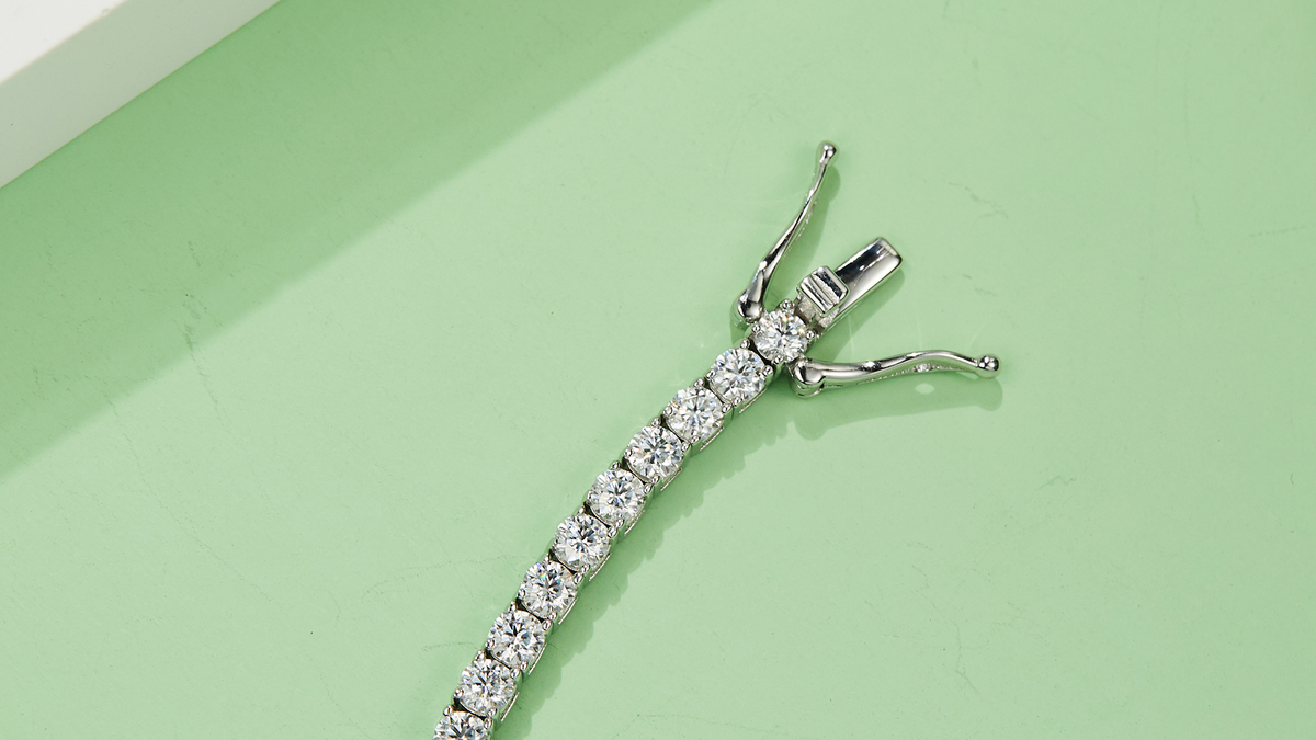 Moissanite Tennis  Bracelet Care
